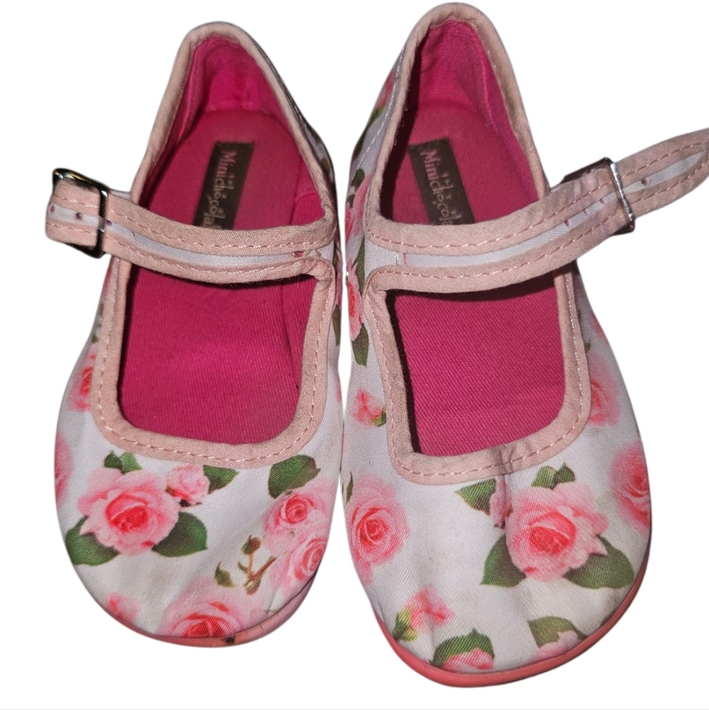 Hot Chocolate Design Floral Pink Kids Shoes